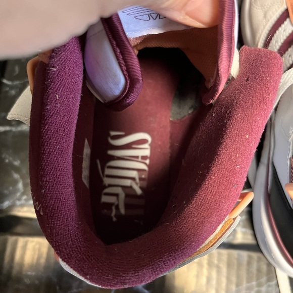 Adidas Forum Exhibit Mid Cloud White / Victory Crimson / Ambient Blush size 10 - Picture 8 of 9